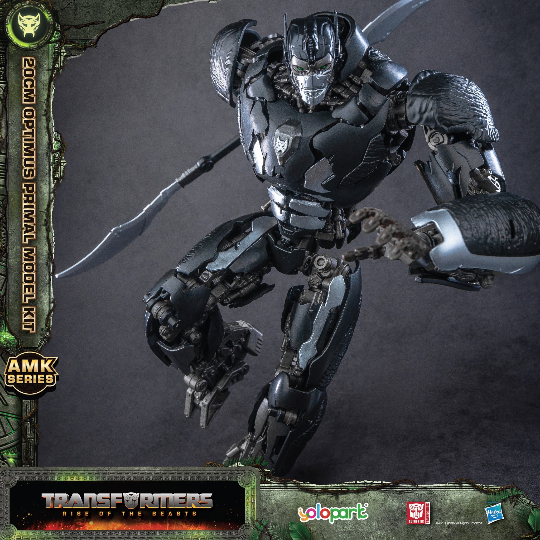 Yolopark Transformers: Rise of the Beasts 20cm Optimus Primal Model Kit